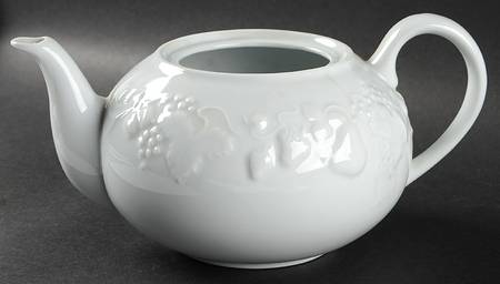 California (Blanc De Blanc) Teapot No Lid