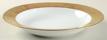 Carat or (Gold) Rim Soup Bowl