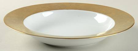 Carat or (Gold) Rim Soup Bowl