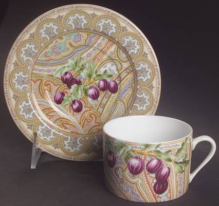 Chamarande Flat Cup & Saucer Set