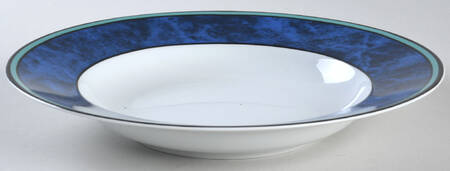 Cordoba Blue Rim Soup Bowl