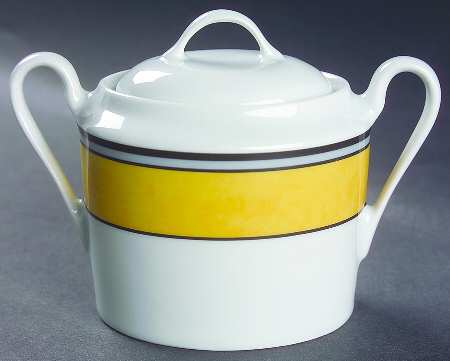 Cordoba Yellow Sugar Bowl & Lid