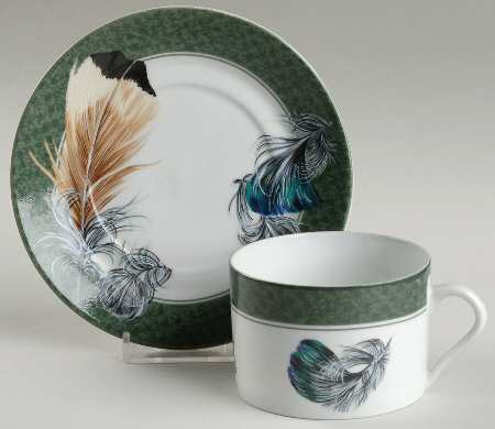 Ferrieres Flat Cup & Saucer Set