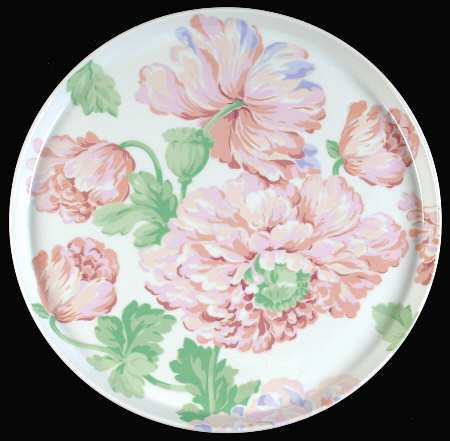 Fleurs Cake Plate