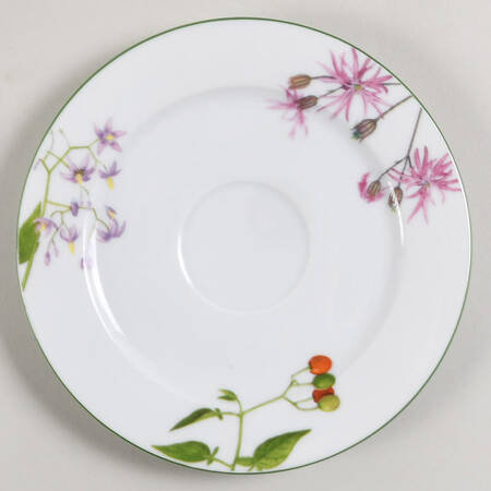 Fleurs Sauvage Saucer for Footed Cup