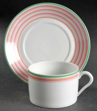 Harmonie Flat Cup & Saucer Set
