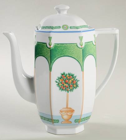 Jardin Royal Coffee Pot & Lid