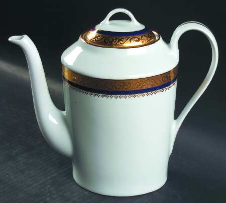 Marquis Blue Coffee Pot & Lid