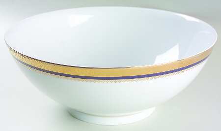Marquis Blue 11" Large Salad Serving Bowl