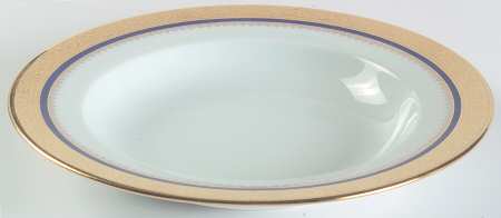 Marquis Blue Rim Soup Bowl