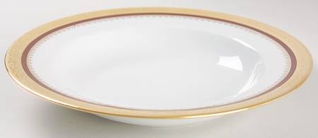 Marquis Red Rim Soup Bowl
