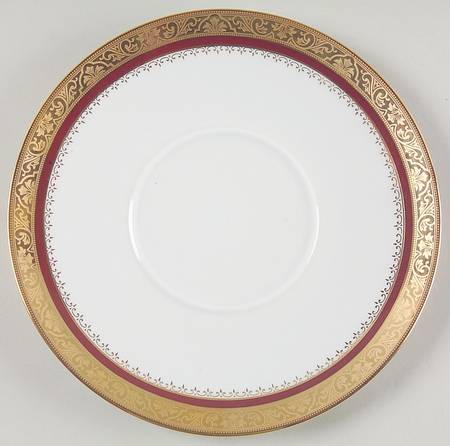 Marquis Red Saucer for Flat Cream Soup Bowl