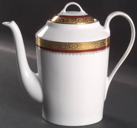 Marquis Red Coffee Pot & Lid