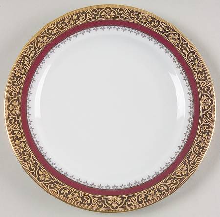 Marquis Red Bread & Butter Plate