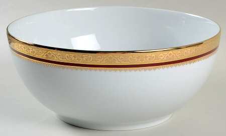 Marquis Red 9" Salad Serving Bowl