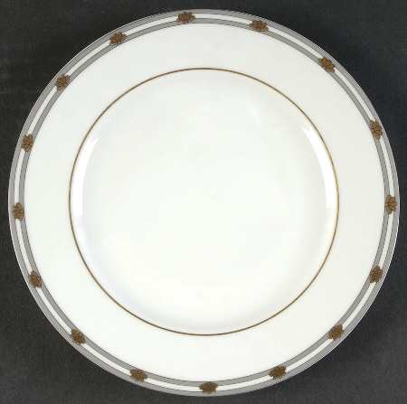 Montaigne Grey Bread & Butter Plate