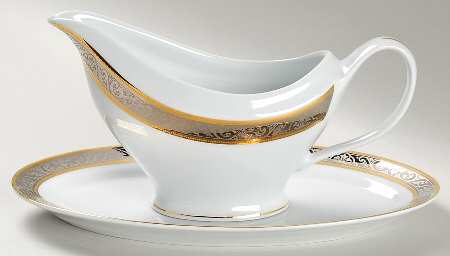 Orleans Gravy Boat & Underplate/Relish