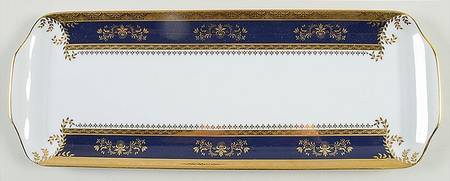 Orsay Cobalt Blue Large Sandwich Tray