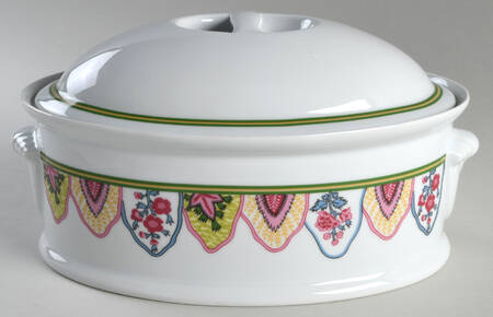 Persepolis 2.5 Quart Oval Covered Casserole