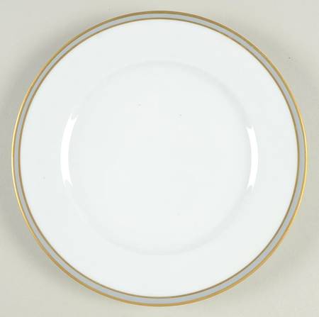 Presidence Gray Bread & Butter Plate