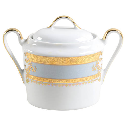 Samarcande Light Blue Sugar Bowl & Lid