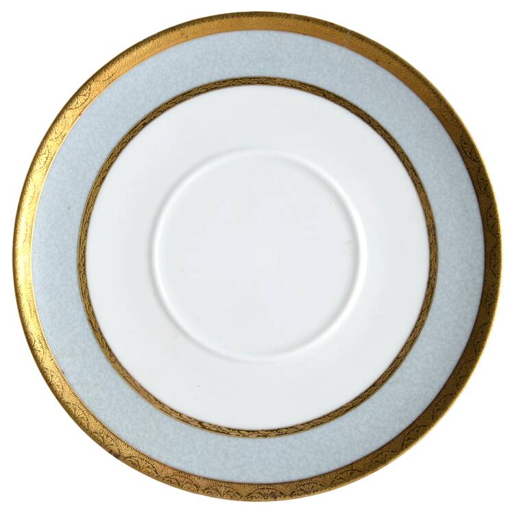 Samarcande Light Blue Saucer for Cream Soup Bowl