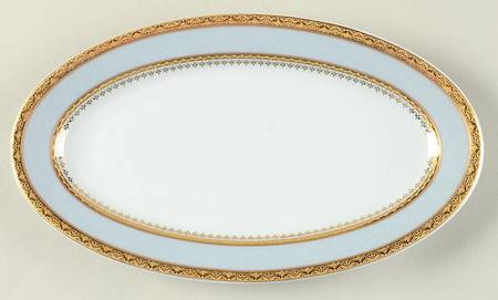 Samarcande Light Blue Relish/Gravy Underplate