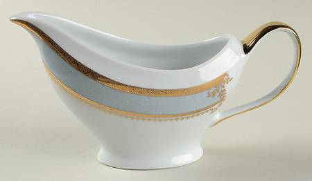 Samarcande Light Blue Gravy Boat