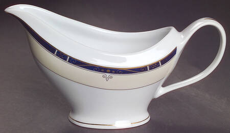 Scala Blue Gravy Boat