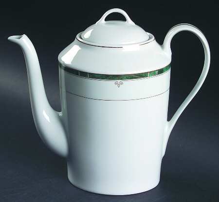 Scala Green Coffee Pot & Lid