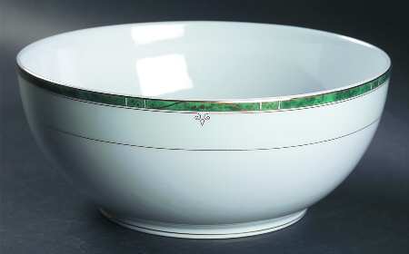 Scala Green 9" Salad Serving Bowl