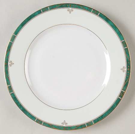 Scala Green Dessert/Pie Plate