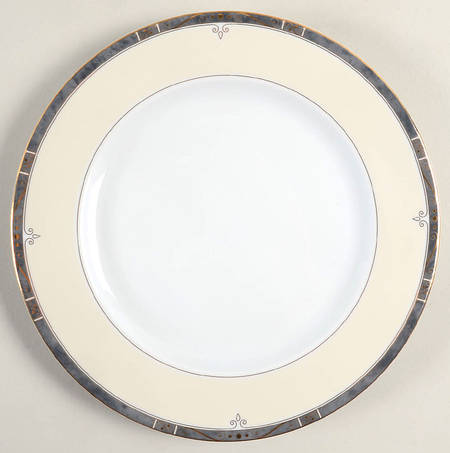 Scala Gray Salad Plate