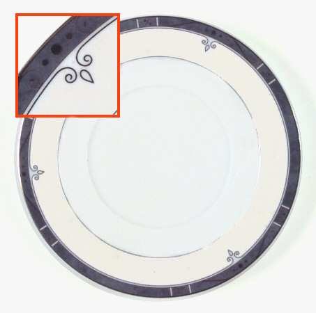 Scala Gray Saucer