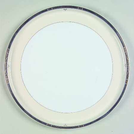 Scala Gray Cake Plate