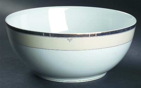 Scala Gray 9" Salad Serving Bowl