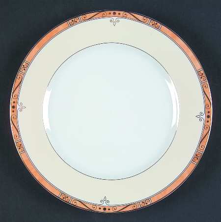 Scala Peach Dessert/Pie Plate