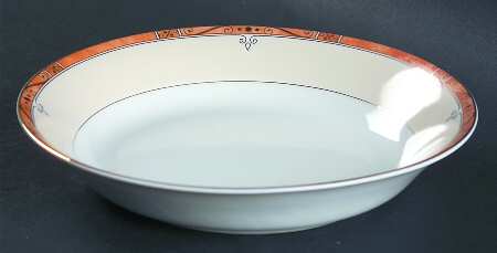 Scala Peach Soup/Cereal Bowl