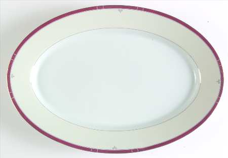 Scala Rubis 16" Oval Serving Platter