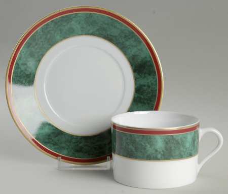 Tolede Flat Cup & Saucer Set