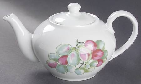 Vendanges Small Teapot & Lid