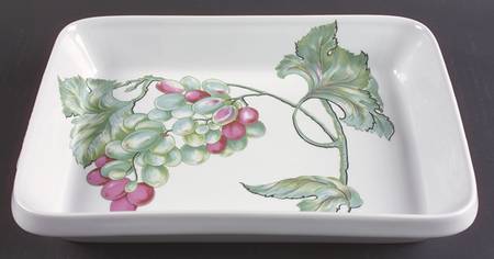 Vendanges 13"  Rectangular Baker