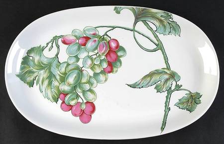 Vendanges 14" Oval Serving Platter