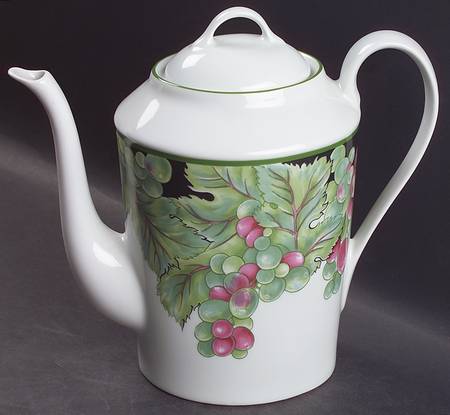 Vendanges Coffee Pot & Lid