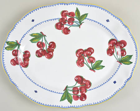Cerasella 16" Oval Serving Platter