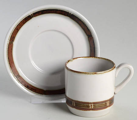Selandia Flat Demitasse Cup & Saucer Set