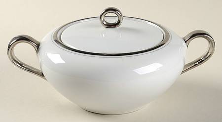 Wedding Bells Sugar Bowl & Lid
