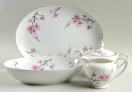 Cherry Blossom 5 Piece Hostess Set