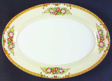 DIA4 11" Oval Serving Platter by Diamond (Japan)
