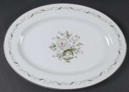 Romance 12" Oval Serving Platter